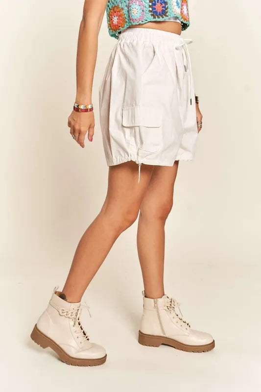 ADORA Drawstring Shorts with Pockets-Shorts-Krush Kandy, Women's Online Fashion Boutique Located in Phoenix, Arizona (Scottsdale Area)