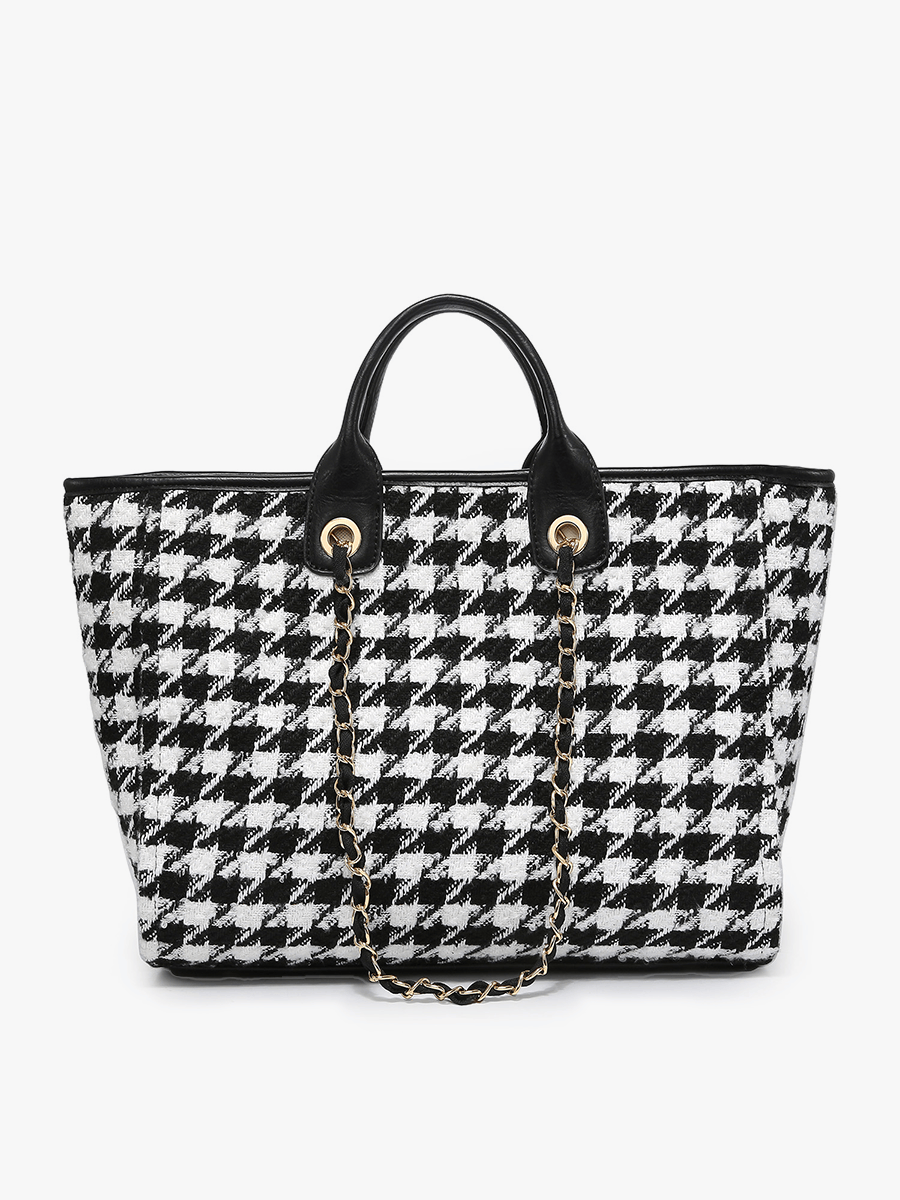 Kristina Women's Satchel with Chain Strap-handbag-Krush Kandy, Women's Online Fashion Boutique Located in Phoenix, Arizona (Scottsdale Area)
