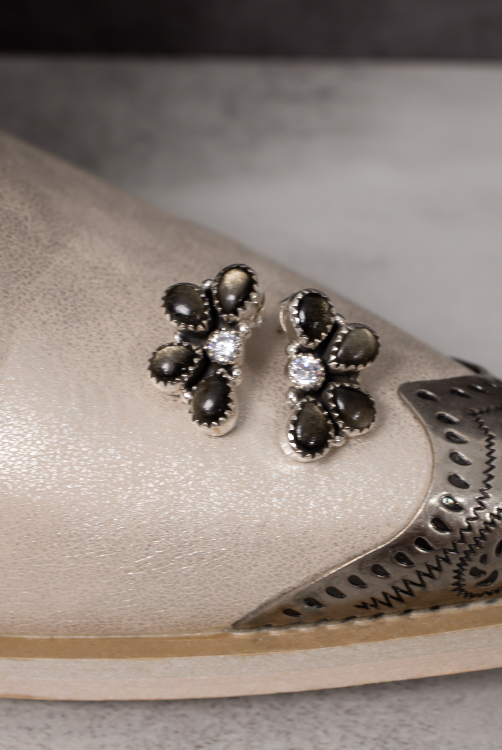 One Of A Kind Cluster Earrings-Stud Earrings-Krush Kandy, Women's Online Fashion Boutique Located in Phoenix, Arizona (Scottsdale Area)
