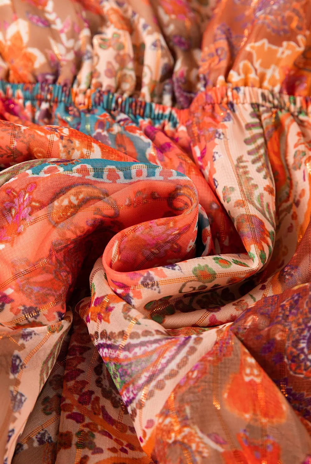 Tied Printed Balloon Sleeve Mini Dress-dresses-Krush Kandy, Women's Online Fashion Boutique Located in Phoenix, Arizona (Scottsdale Area)