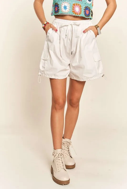 ADORA Drawstring Shorts with Pockets-Shorts-Krush Kandy, Women's Online Fashion Boutique Located in Phoenix, Arizona (Scottsdale Area)
