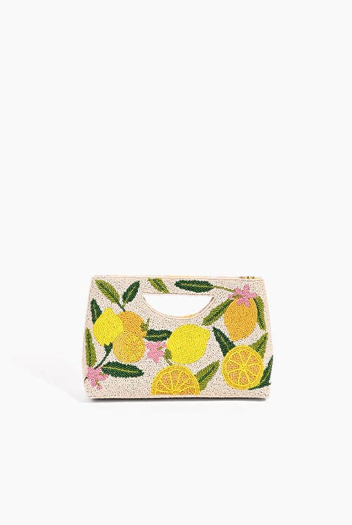 Make Lemonade Clutch-handbags-Krush Kandy, Women's Online Fashion Boutique Located in Phoenix, Arizona (Scottsdale Area)