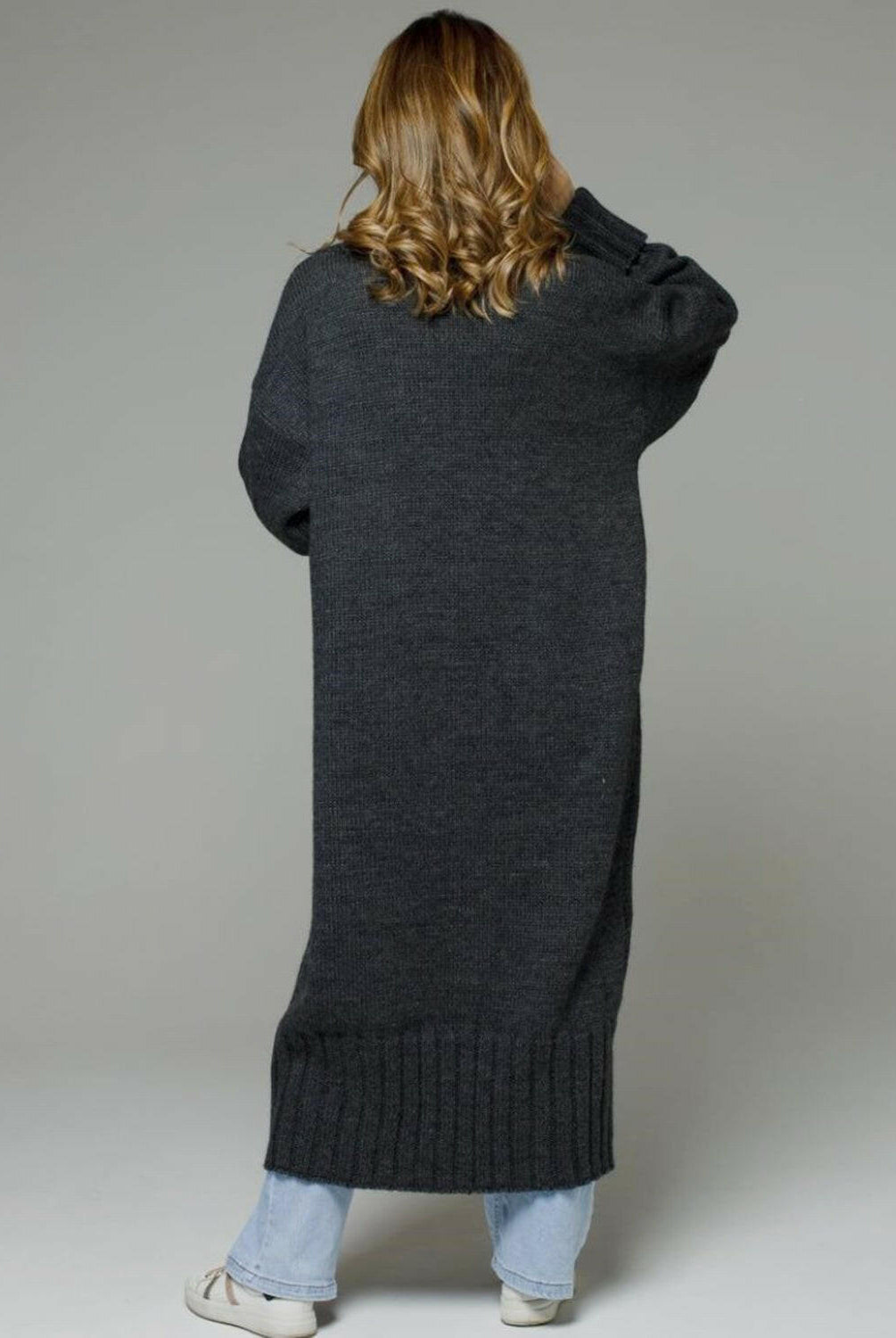 Pocketed Open Front Dropped Shoulder Cardigan-Krush Kandy, Women's Online Fashion Boutique Located in Phoenix, Arizona (Scottsdale Area)