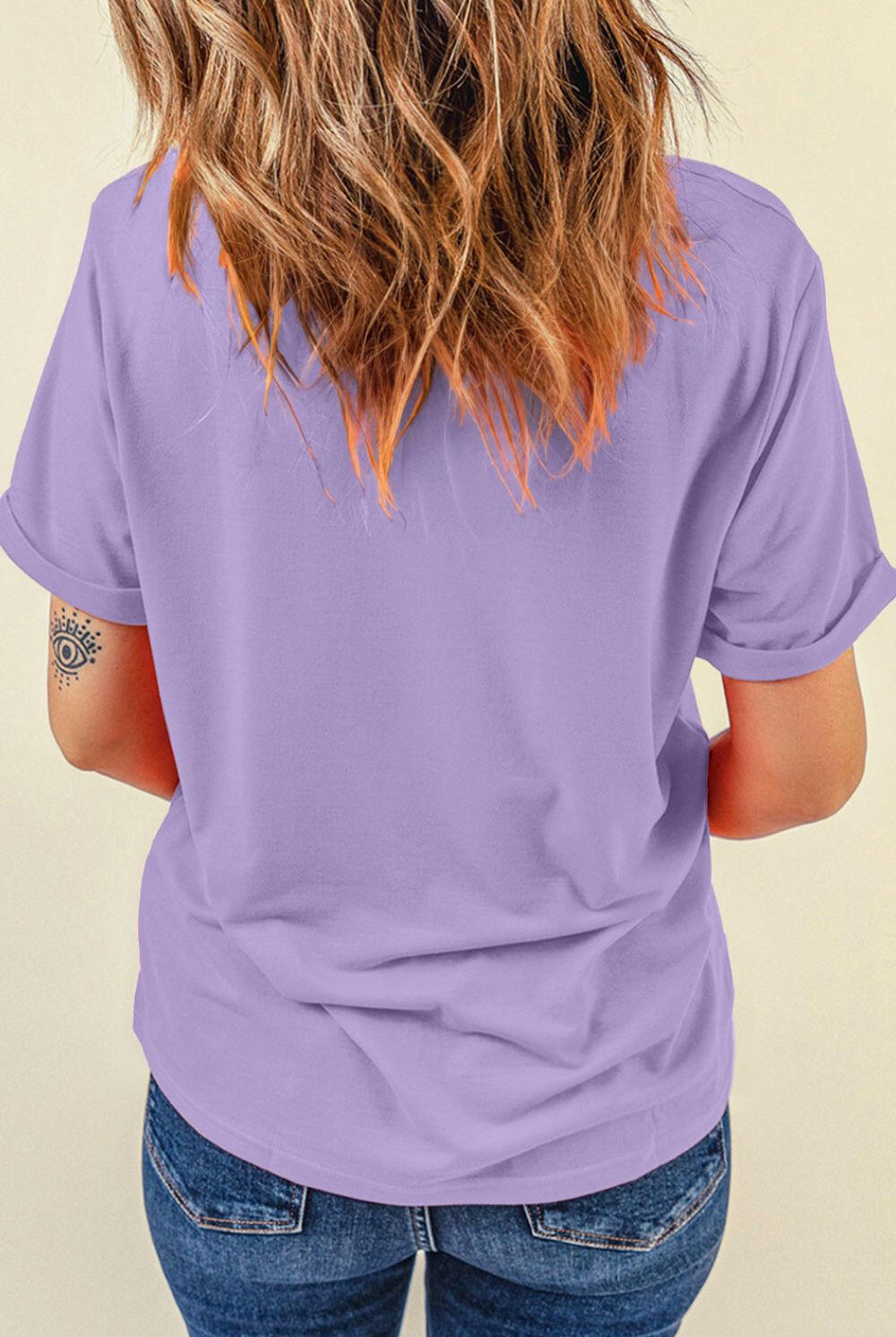 Shiny Bunny Short Sleeve T-Shirt-Graphic Tees-Krush Kandy, Women's Online Fashion Boutique Located in Phoenix, Arizona (Scottsdale Area)