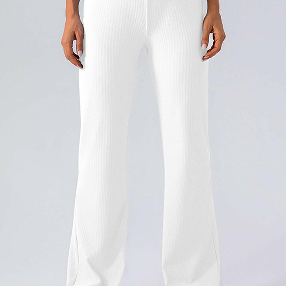 High Waist Straight Active Pants-Pants-Krush Kandy, Women's Online Fashion Boutique Located in Phoenix, Arizona (Scottsdale Area)