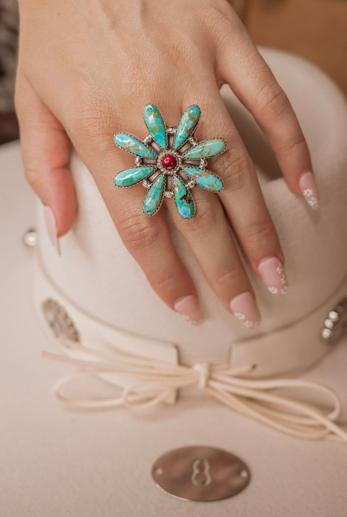 Wild Flower Stone Rings-Rings-Krush Kandy, Women's Online Fashion Boutique Located in Phoenix, Arizona (Scottsdale Area)