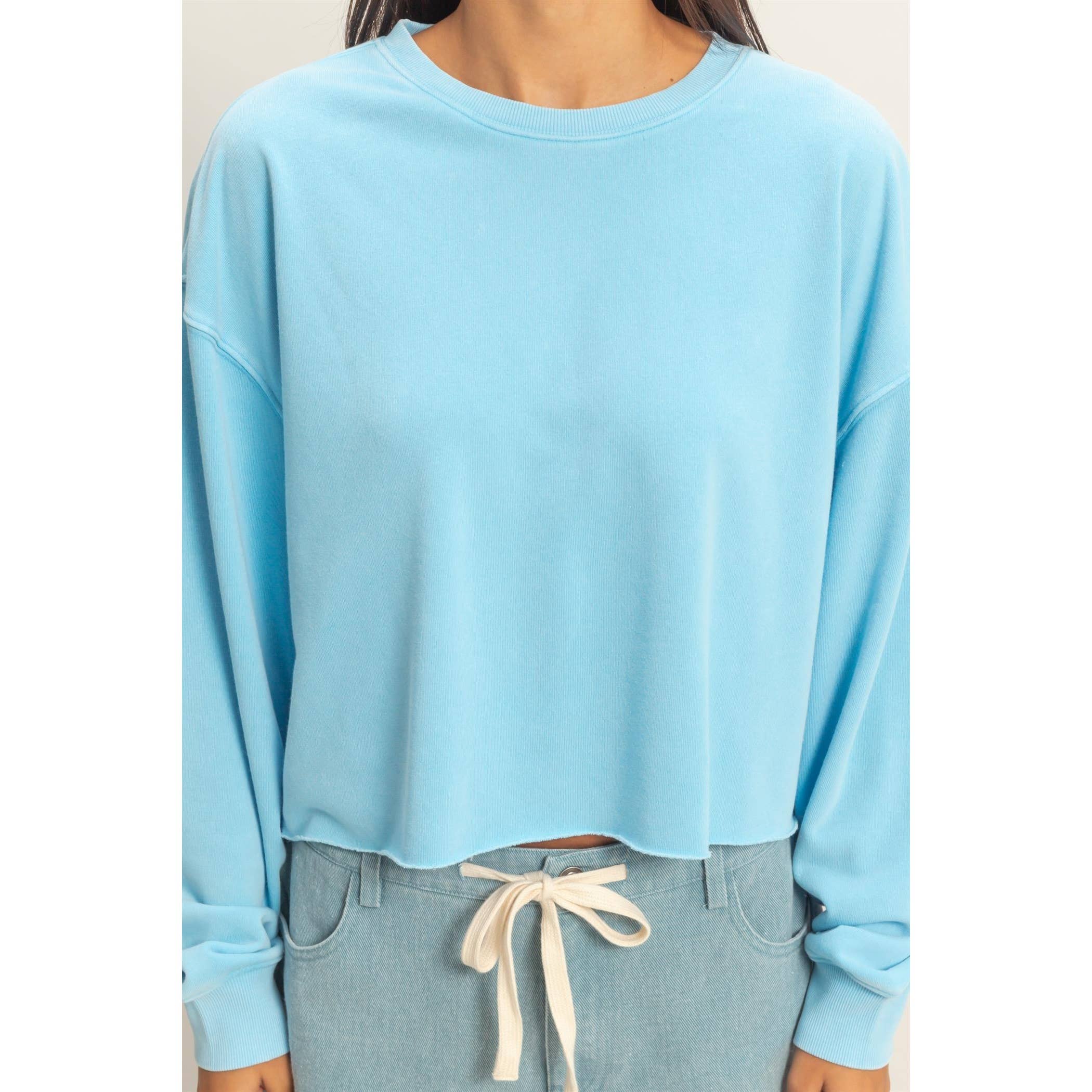 Soft Mineral Wash Sweatshirt
