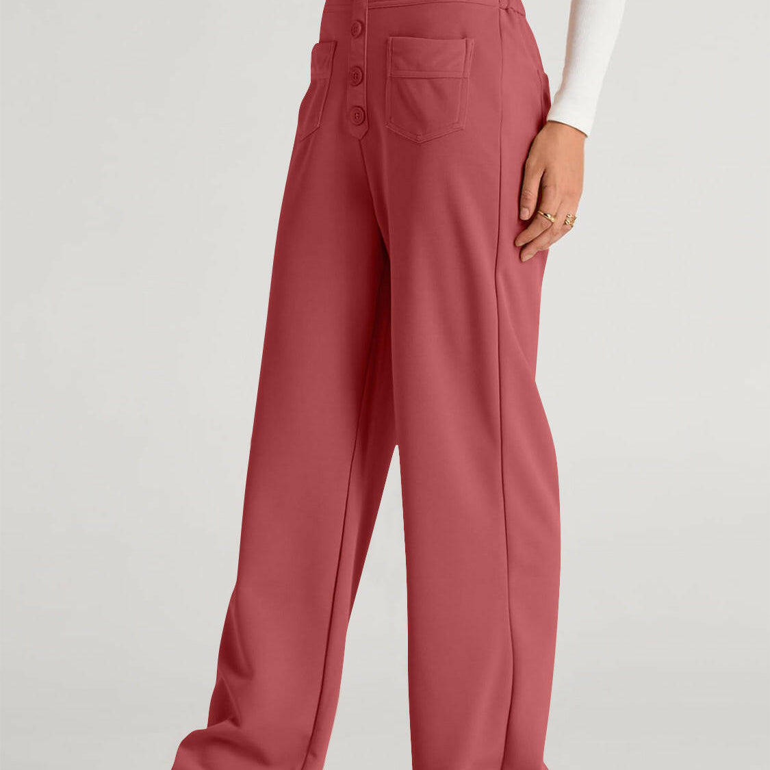 High Waist Wide Leg Pants-Pants-Krush Kandy, Women's Online Fashion Boutique Located in Phoenix, Arizona (Scottsdale Area)