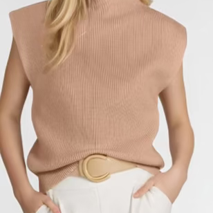 Lunet Sleeveless Sweater-Tops-Krush Kandy, Women's Online Fashion Boutique Located in Phoenix, Arizona (Scottsdale Area)