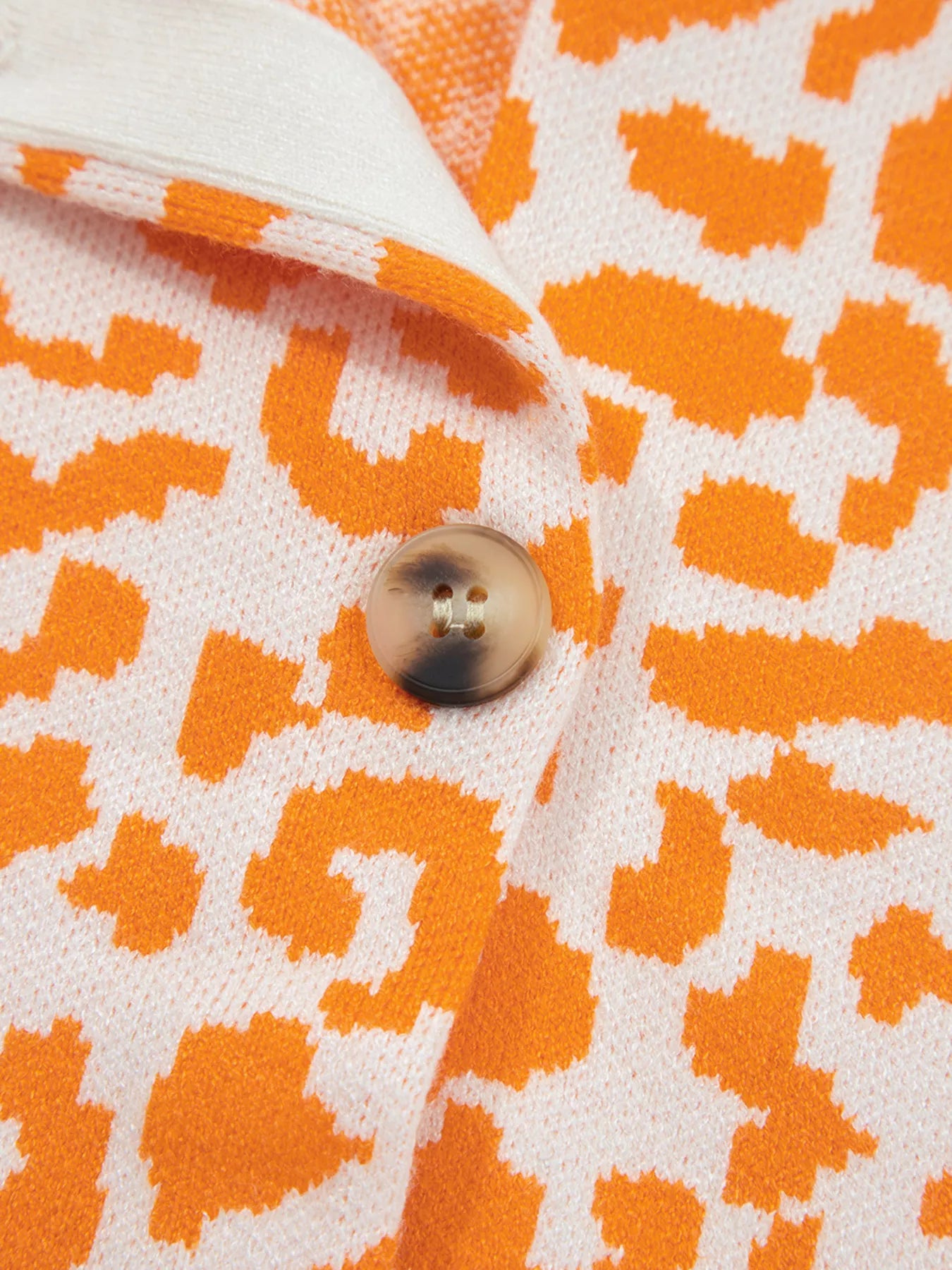 Leopard Drop Shoulder Chunky Knitted Cardigan-Sweater-Krush Kandy, Women's Online Fashion Boutique Located in Phoenix, Arizona (Scottsdale Area)