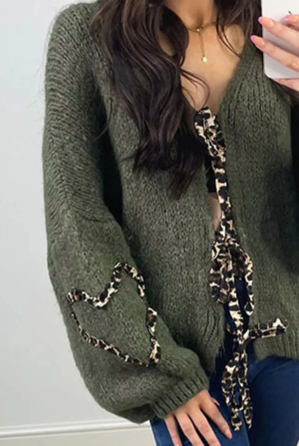 Tie Front Long Sleeve Sweater-Krush Kandy, Women's Online Fashion Boutique Located in Phoenix, Arizona (Scottsdale Area)