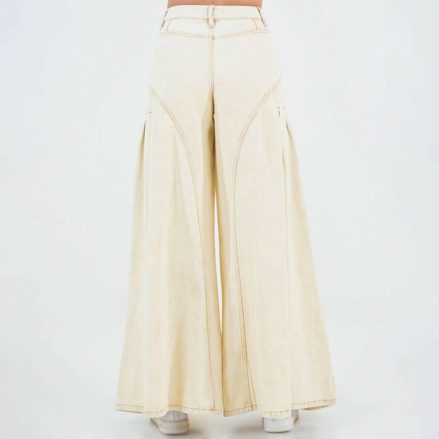 Super Wide Leg Mid Rise Pants-Denim-Krush Kandy, Women's Online Fashion Boutique Located in Phoenix, Arizona (Scottsdale Area)