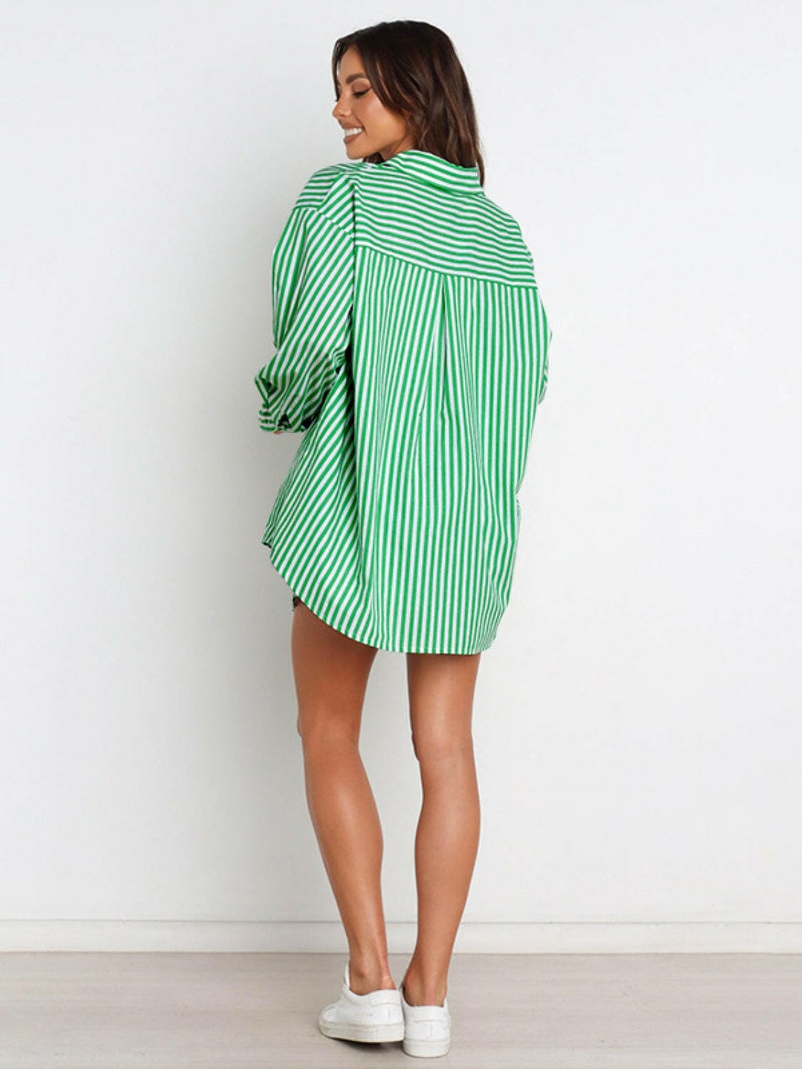 Bon Voyage Striped Button Down Top & Shorts Set-2 Piece Outfit Sets-Krush Kandy, Women's Online Fashion Boutique Located in Phoenix, Arizona (Scottsdale Area)
