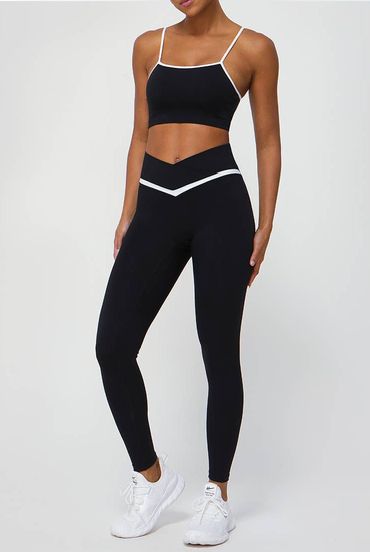 Color-Blocked Activewear Set-Leggings-Krush Kandy, Women's Online Fashion Boutique Located in Phoenix, Arizona (Scottsdale Area)