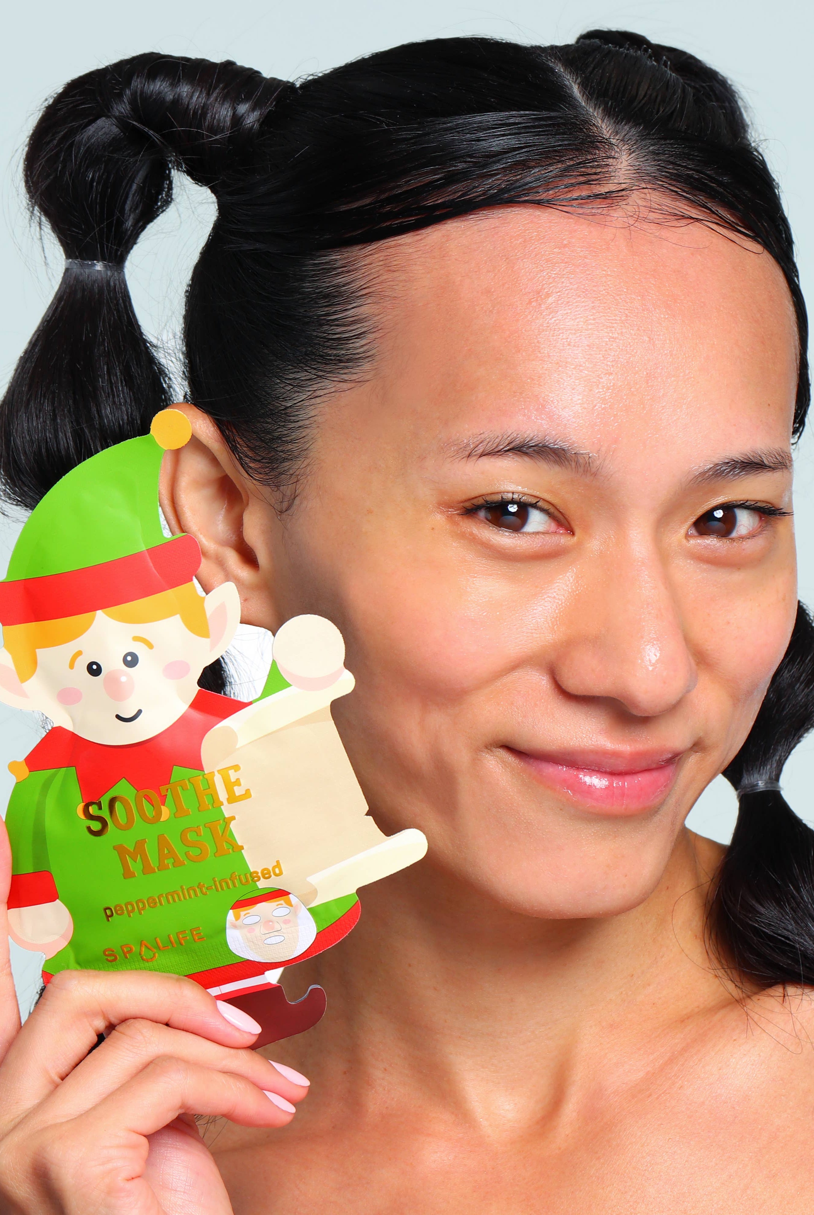 Christmas Holiday Santa's WorkShop Facial Masks-Accessories-Krush Kandy, Women's Online Fashion Boutique Located in Phoenix, Arizona (Scottsdale Area)