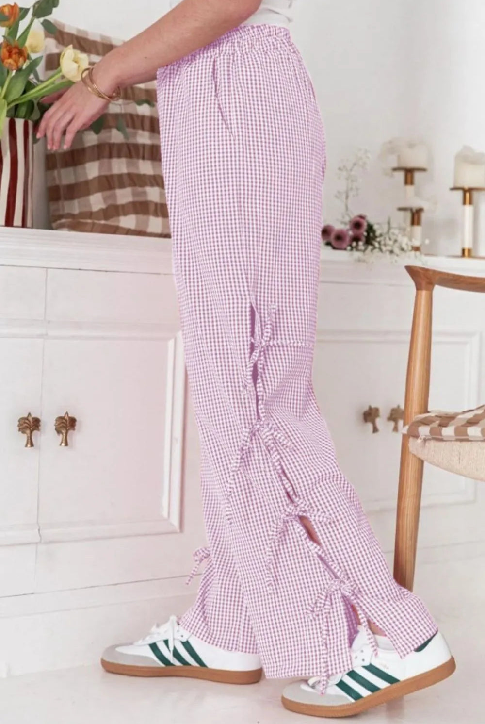 Side Tied Pants with Pockets-pants-Krush Kandy, Women's Online Fashion Boutique Located in Phoenix, Arizona (Scottsdale Area)