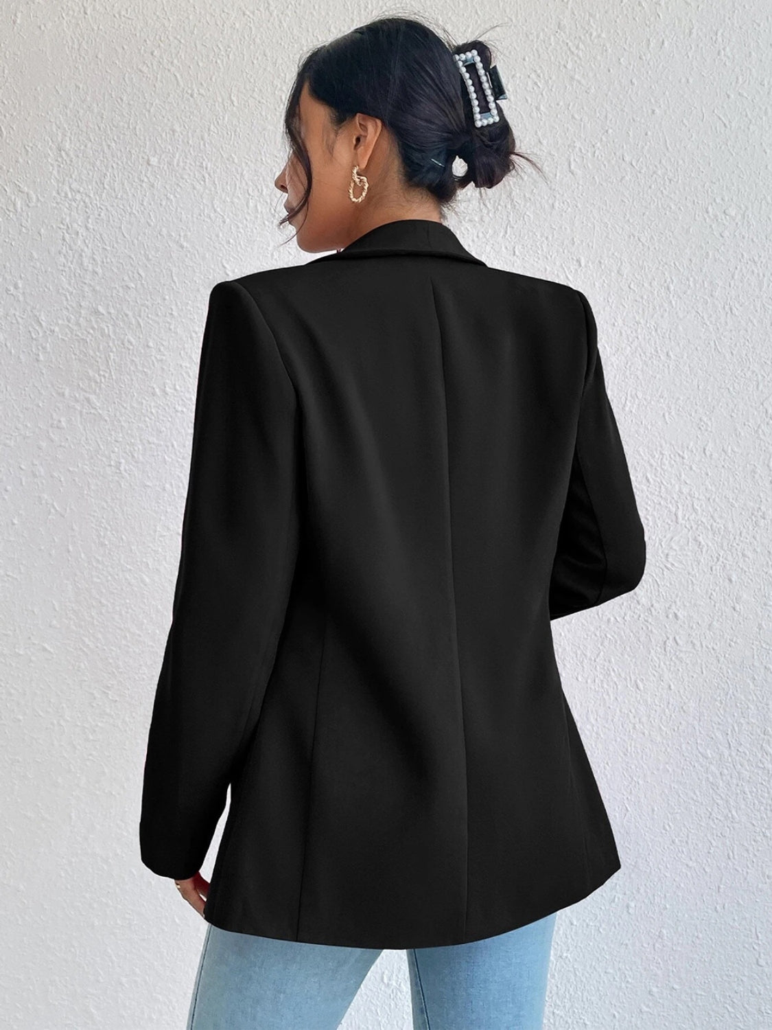 After Hours Long Sleeve Blazer-Blazers-Krush Kandy, Women's Online Fashion Boutique Located in Phoenix, Arizona (Scottsdale Area)