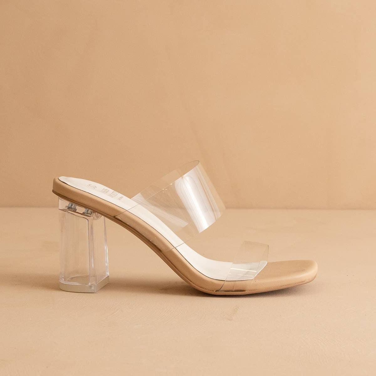 The Emma Clear | Invisible Block Heel