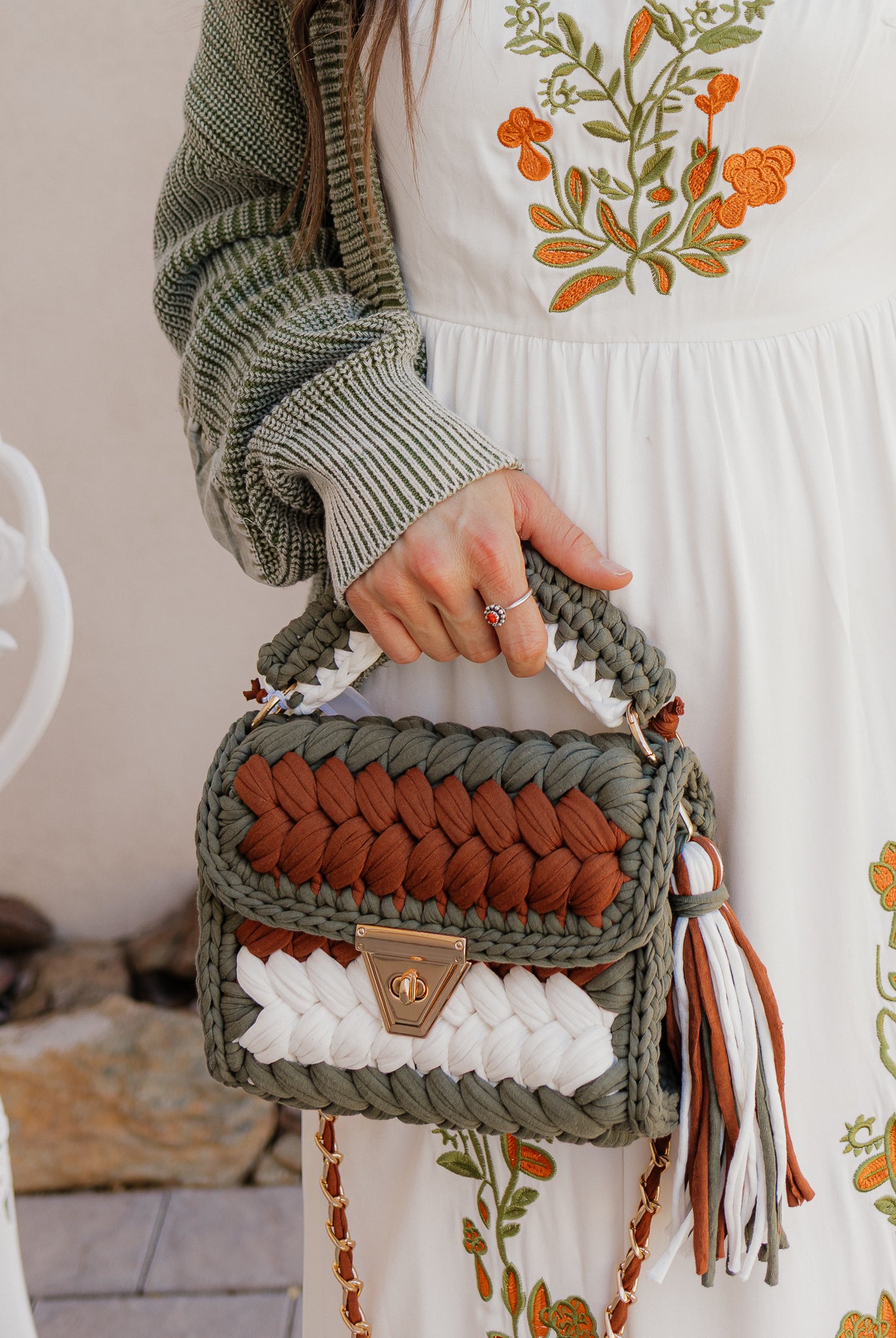 Handmade Bag for Women – Handmade Crochet Purse-handbags-Krush Kandy, Women's Online Fashion Boutique Located in Phoenix, Arizona (Scottsdale Area)