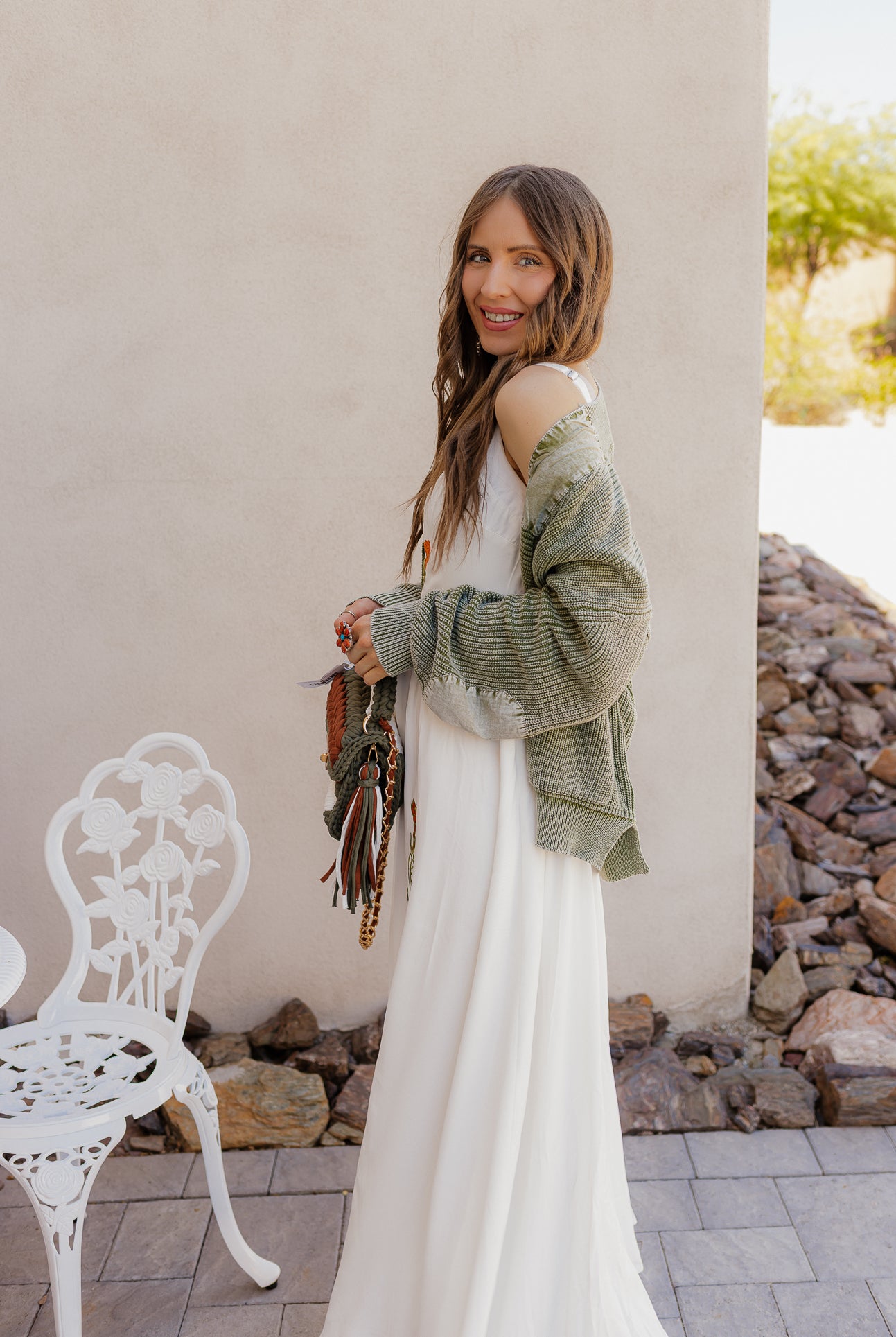 Floral Embroidered Maxi Dress-Dresses-Krush Kandy, Women's Online Fashion Boutique Located in Phoenix, Arizona (Scottsdale Area)