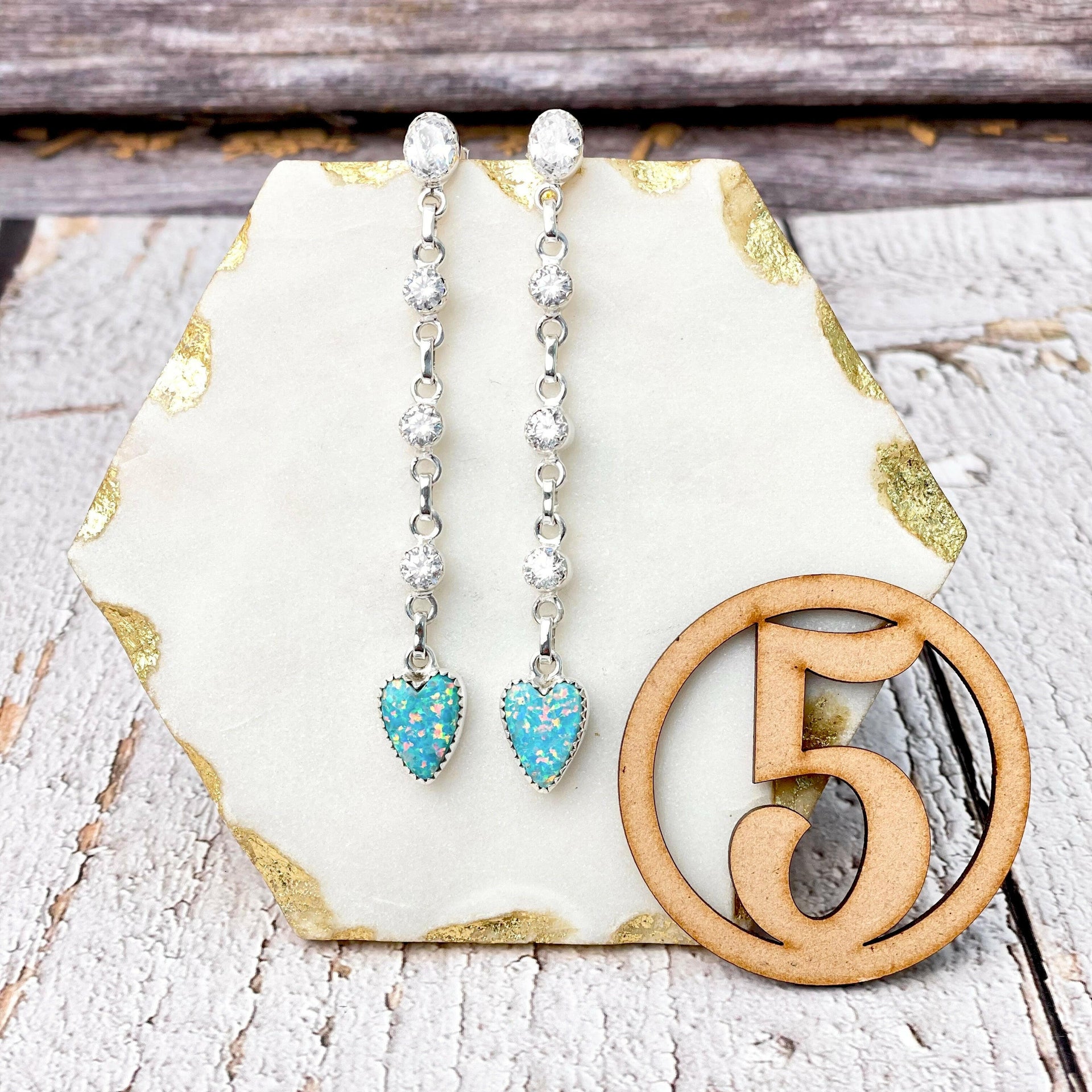 All For You Heart Earrings-Earrings-Krush Kandy, Women's Online Fashion Boutique Located in Phoenix, Arizona (Scottsdale Area)