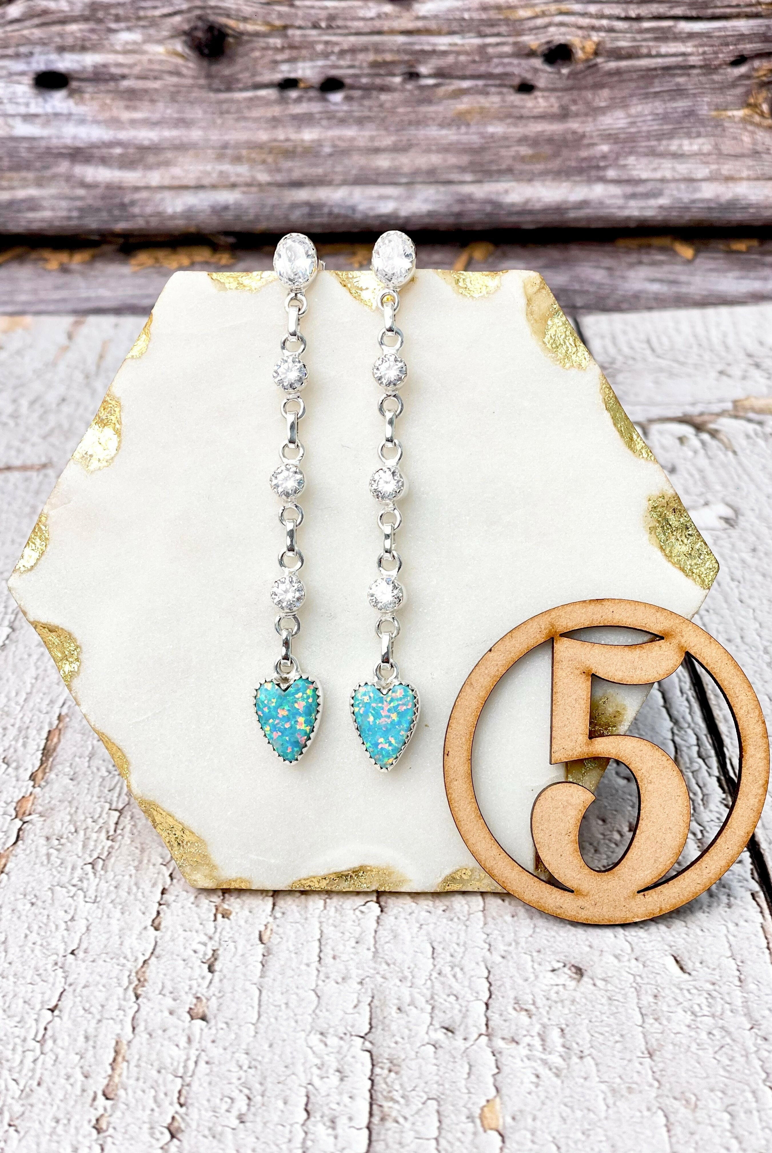 All For You Heart Earrings-Earrings-Krush Kandy, Women's Online Fashion Boutique Located in Phoenix, Arizona (Scottsdale Area)