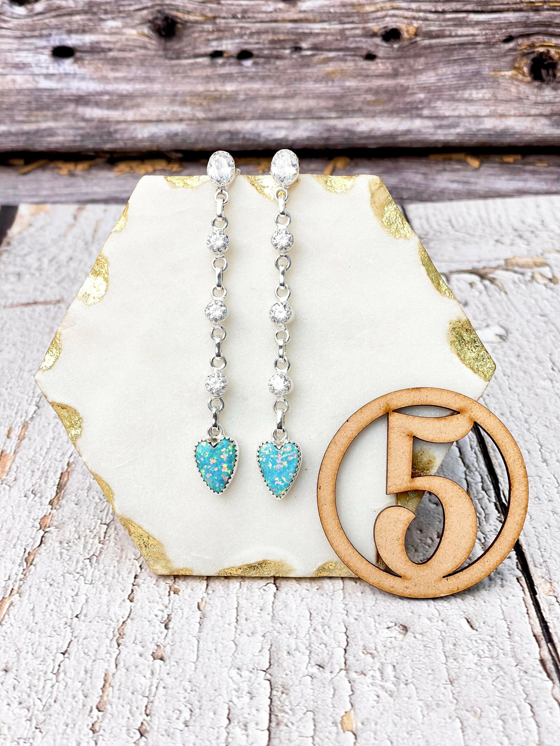 All For You Heart Earrings-Earrings-Krush Kandy, Women's Online Fashion Boutique Located in Phoenix, Arizona (Scottsdale Area)