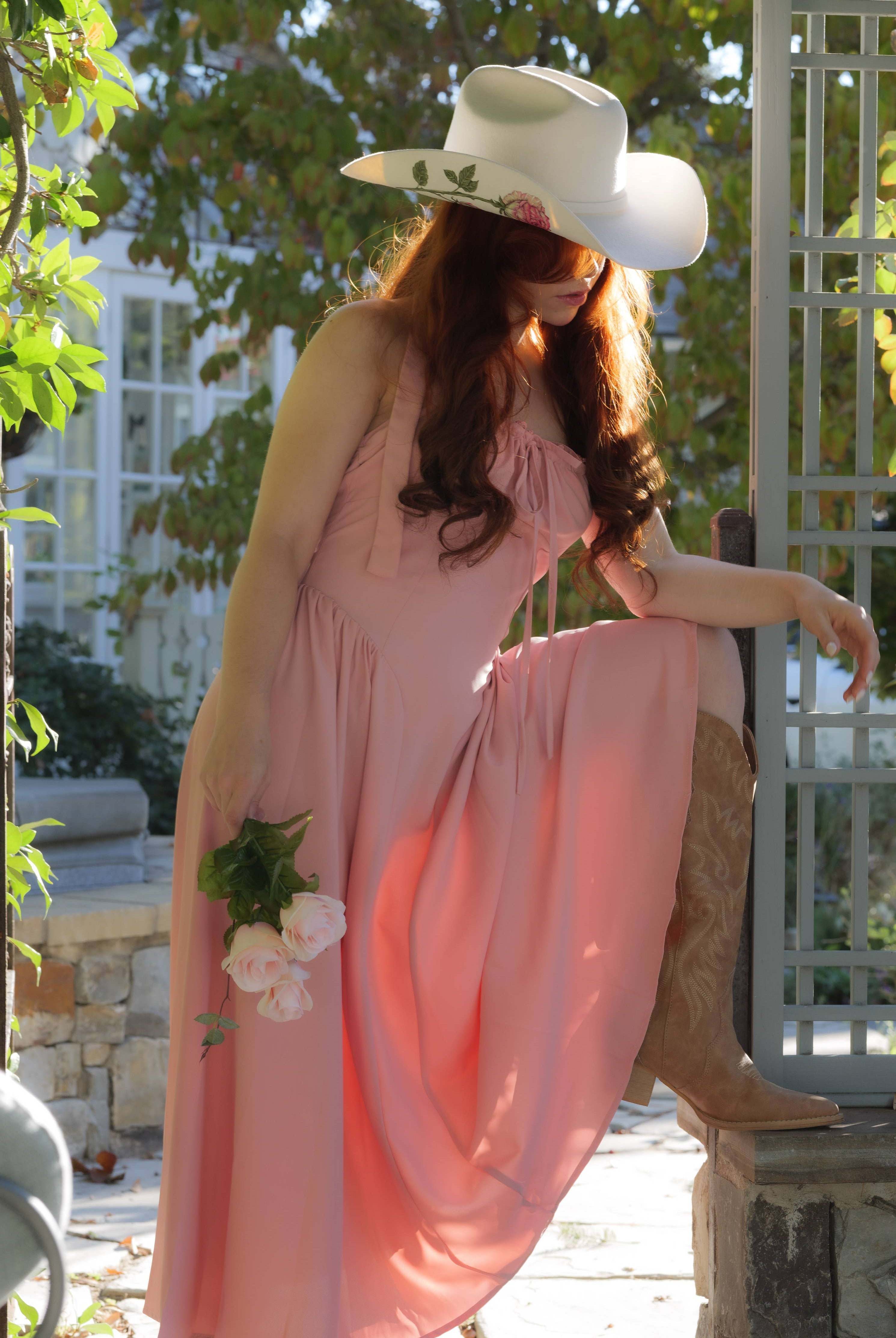 The Seraphina Western Hat - Made to Order-Hats-Krush Kandy, Women's Online Fashion Boutique Located in Phoenix, Arizona (Scottsdale Area)