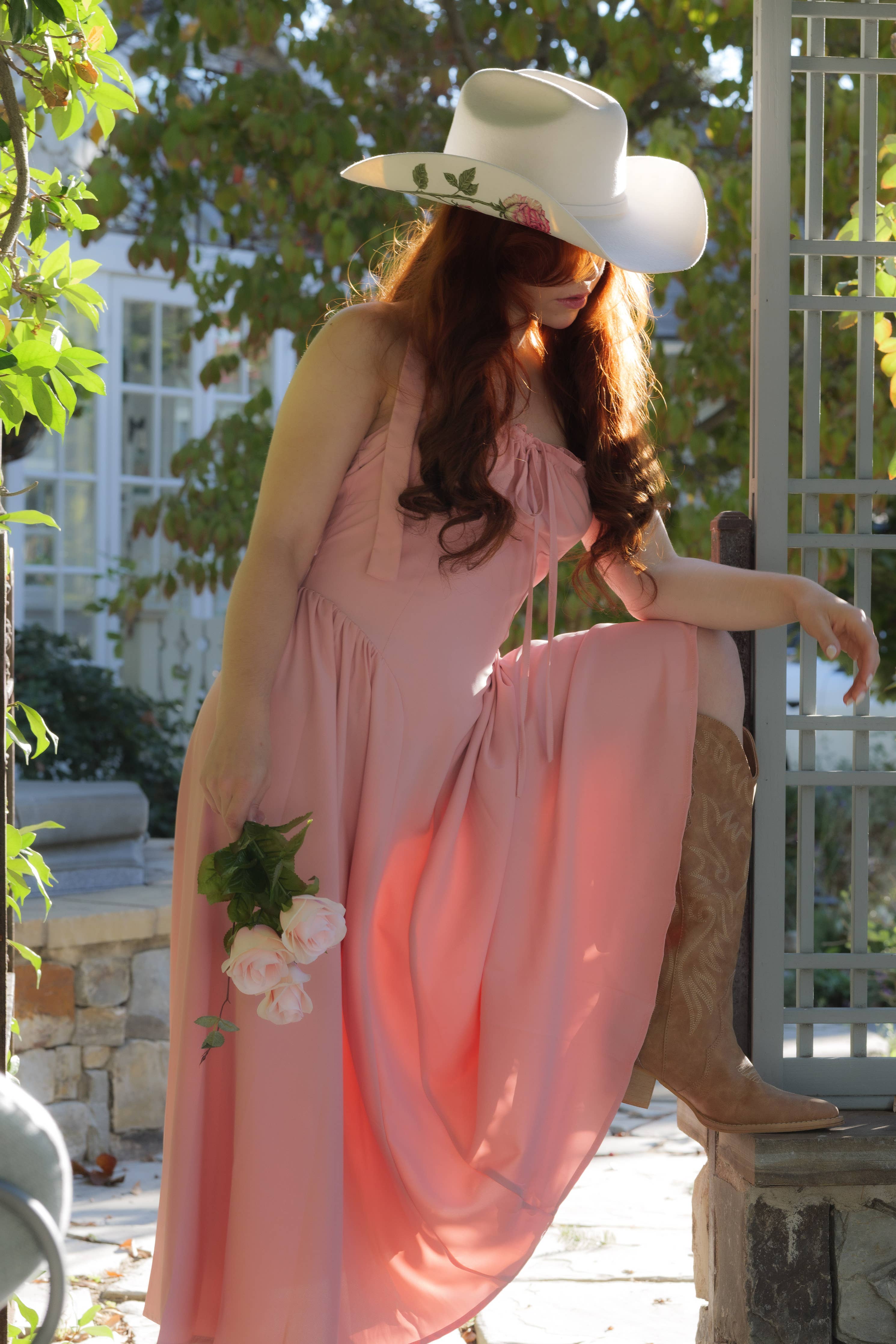 The Seraphina Western Hat - Made to Order-Hats-Krush Kandy, Women's Online Fashion Boutique Located in Phoenix, Arizona (Scottsdale Area)