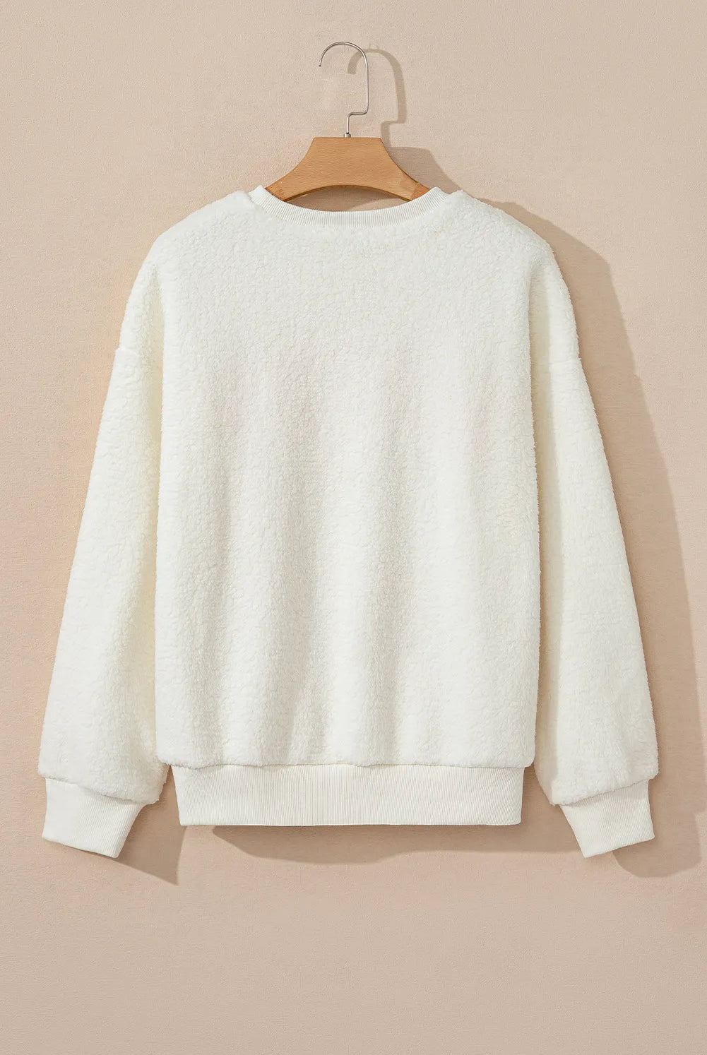 Howdy Sherpa Sweatshirt-Sweatshirt-Krush Kandy, Women's Online Fashion Boutique Located in Phoenix, Arizona (Scottsdale Area)