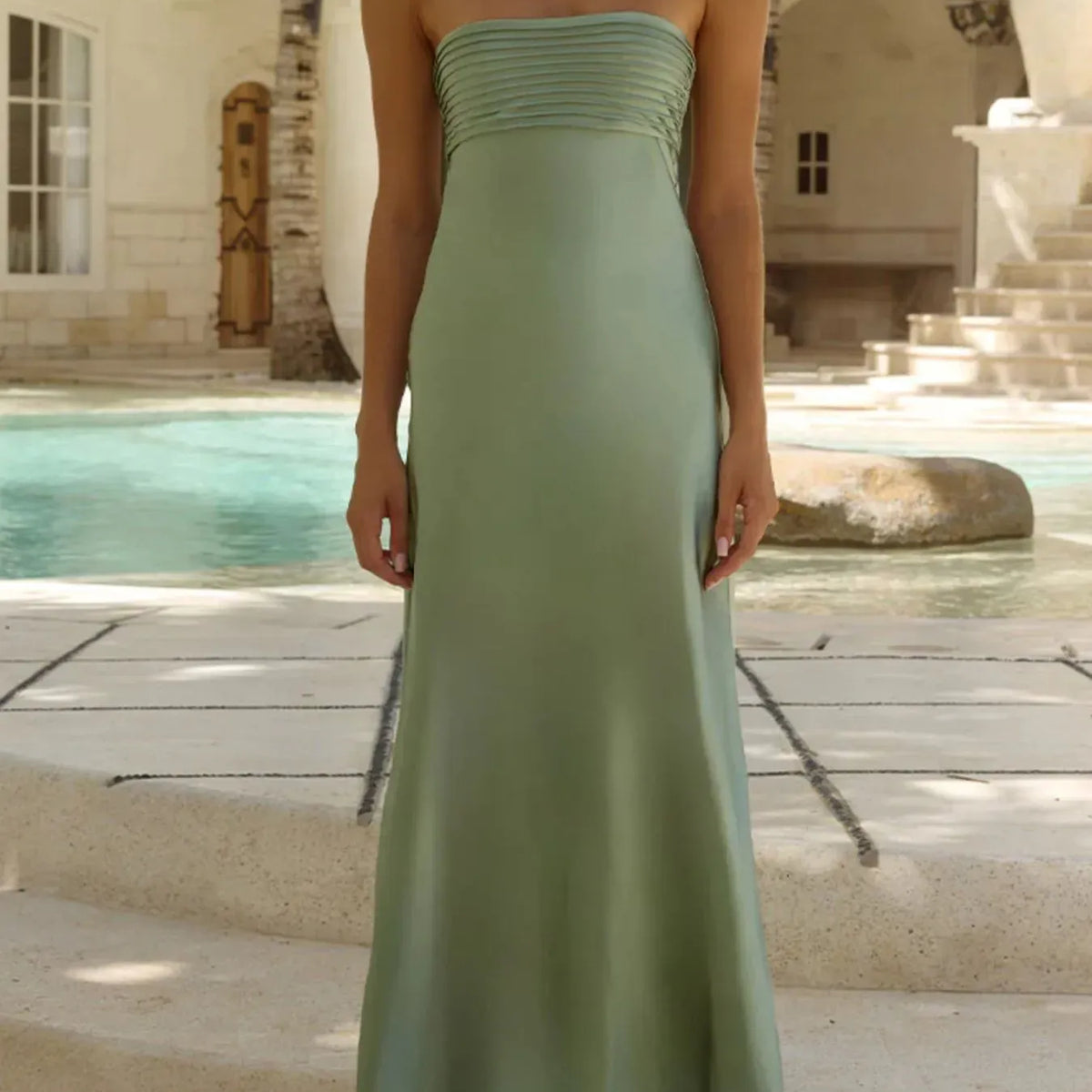 Tube Mermaid Maxi Dress-Dresses-Krush Kandy, Women's Online Fashion Boutique Located in Phoenix, Arizona (Scottsdale Area)