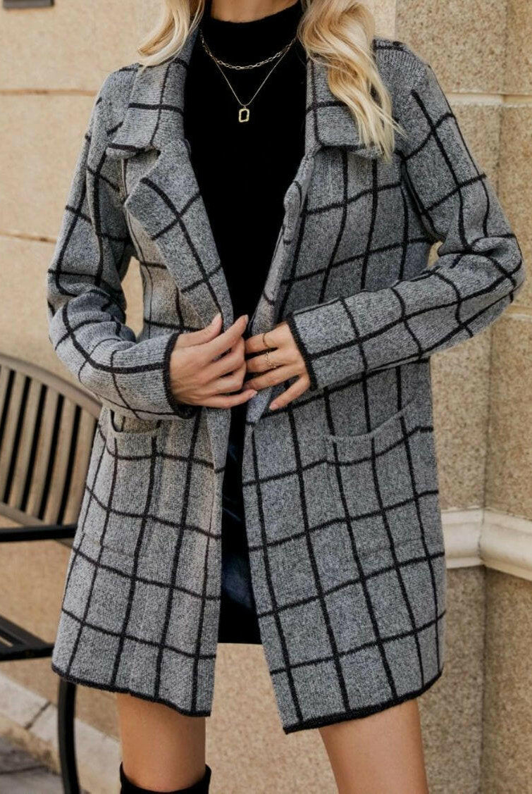Notting Hill Lapel Collar Jacket-Jackets-Krush Kandy, Women's Online Fashion Boutique Located in Phoenix, Arizona (Scottsdale Area)