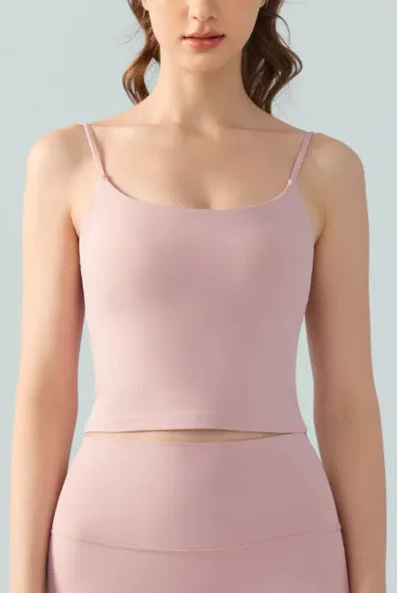 Comfort Krush Spaghetti Strap Tank-Tanks-Krush Kandy, Women's Online Fashion Boutique Located in Phoenix, Arizona (Scottsdale Area)