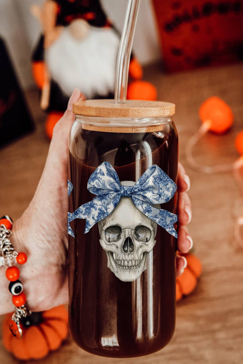 Cutest Halloween Fall Glass Cup | 20oz-Accessories-Krush Kandy, Women's Online Fashion Boutique Located in Phoenix, Arizona (Scottsdale Area)