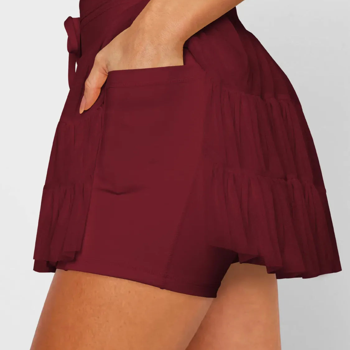 High Waist Skort with Pockets-Krush Kandy, Women's Online Fashion Boutique Located in Phoenix, Arizona (Scottsdale Area)