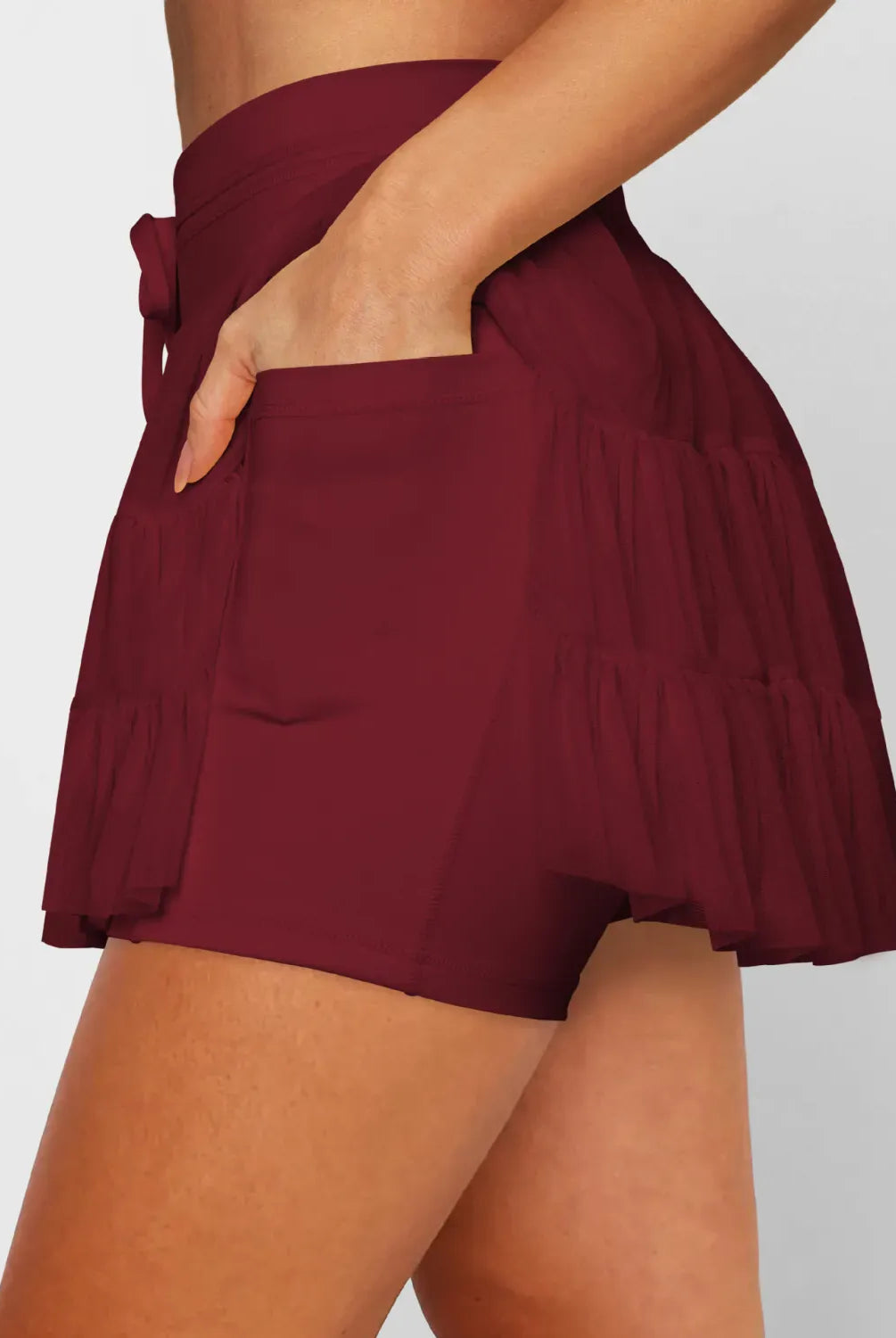 High Waist Skort with Pockets-Krush Kandy, Women's Online Fashion Boutique Located in Phoenix, Arizona (Scottsdale Area)