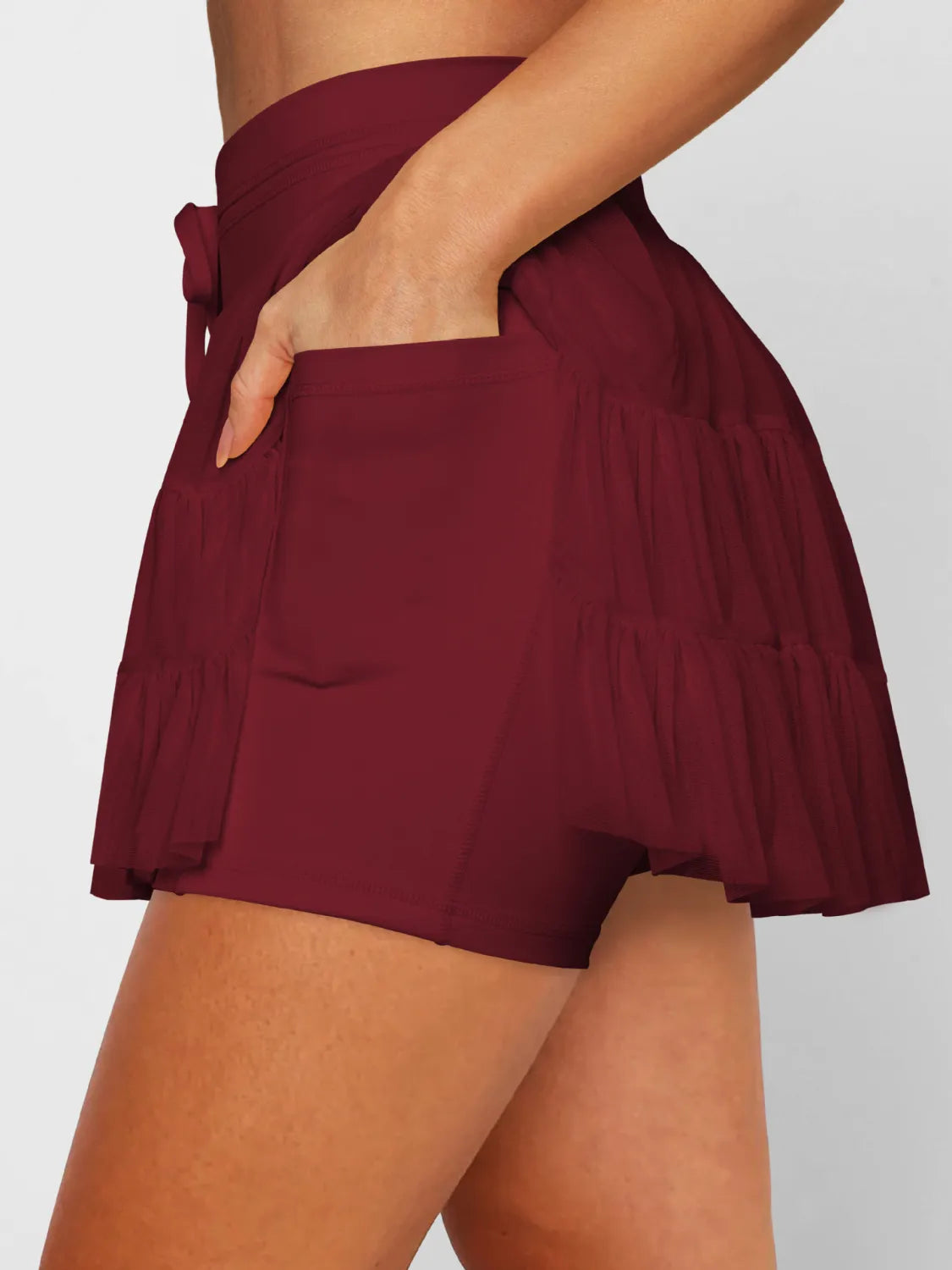 High Waist Skort with Pockets-Krush Kandy, Women's Online Fashion Boutique Located in Phoenix, Arizona (Scottsdale Area)