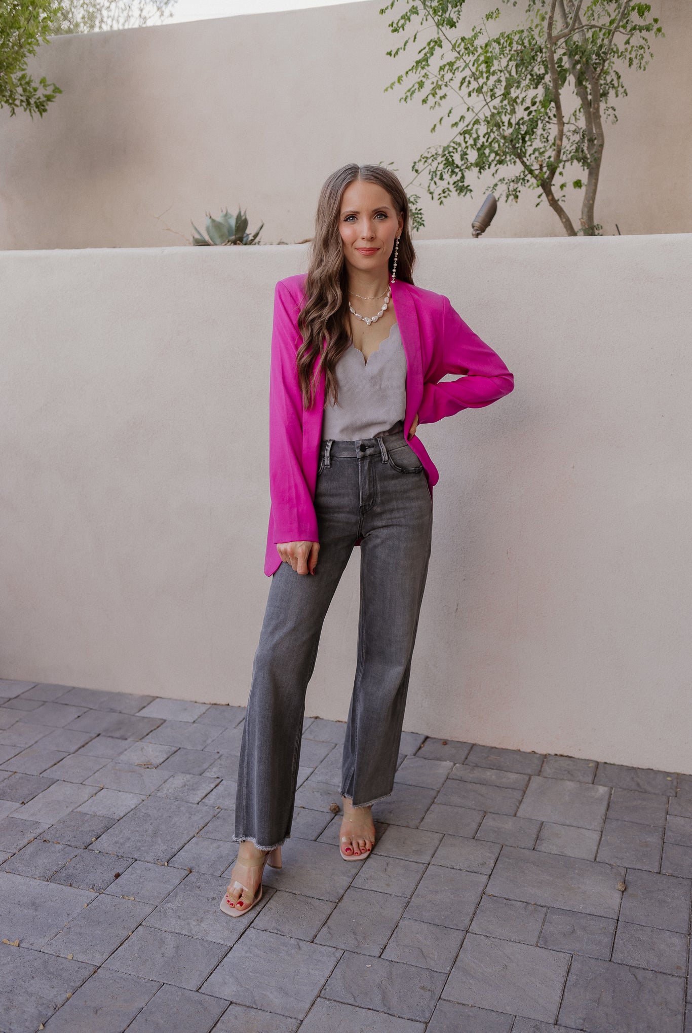 After Hours Long Sleeve Blazer-Blazers-Krush Kandy, Women's Online Fashion Boutique Located in Phoenix, Arizona (Scottsdale Area)