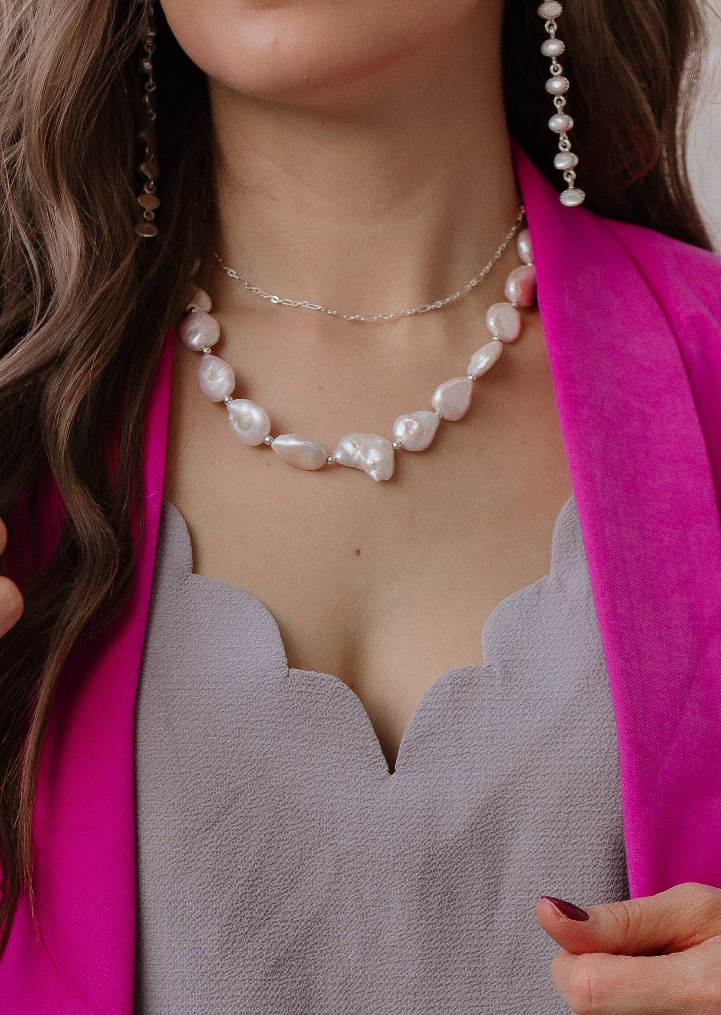 It's A Great Day Scalloped Tank | S-3X, 7 Colors-Tanks-Krush Kandy, Women's Online Fashion Boutique Located in Phoenix, Arizona (Scottsdale Area)