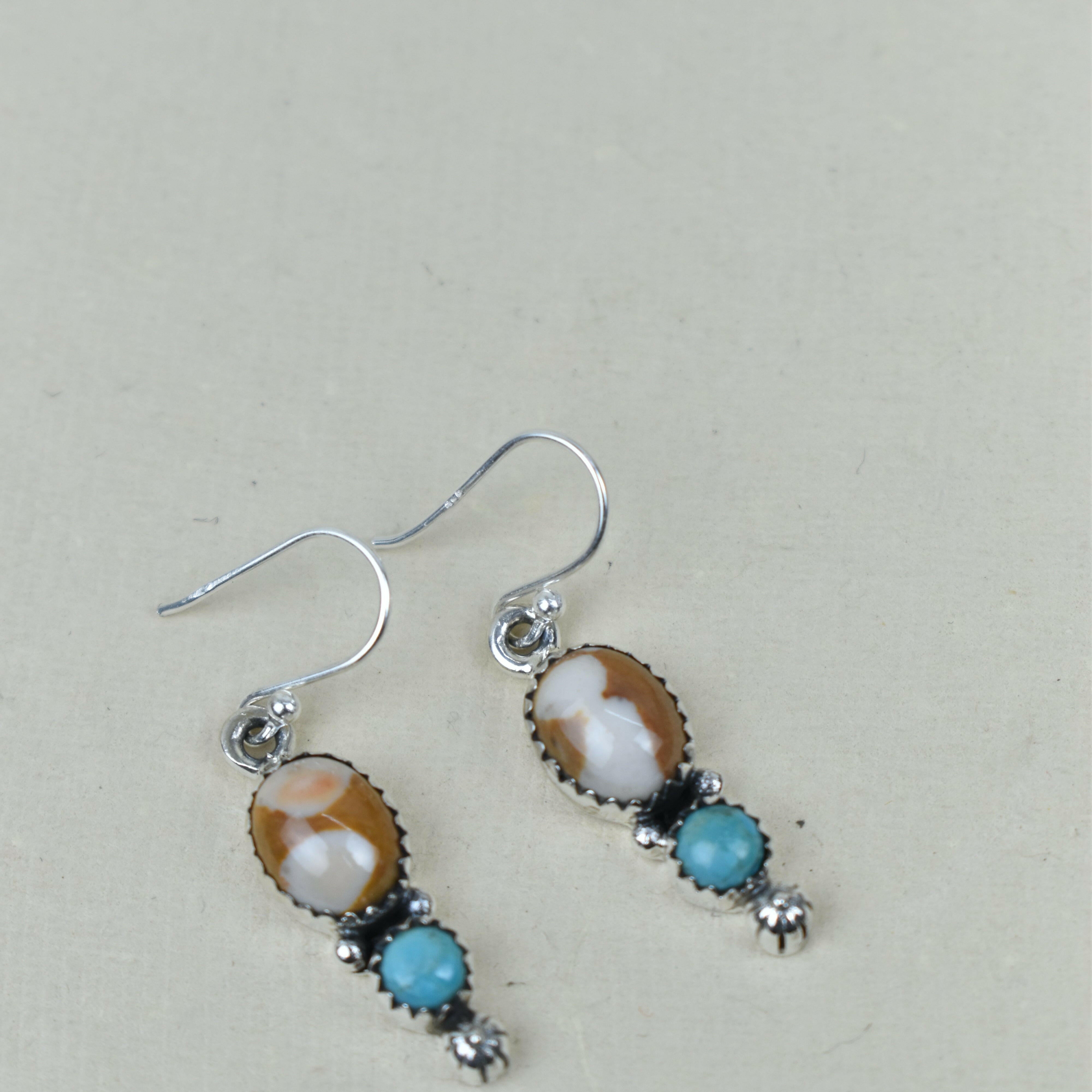 Anti Up Sterling Silver Earrings-Drop Earrings-Krush Kandy, Women's Online Fashion Boutique Located in Phoenix, Arizona (Scottsdale Area)