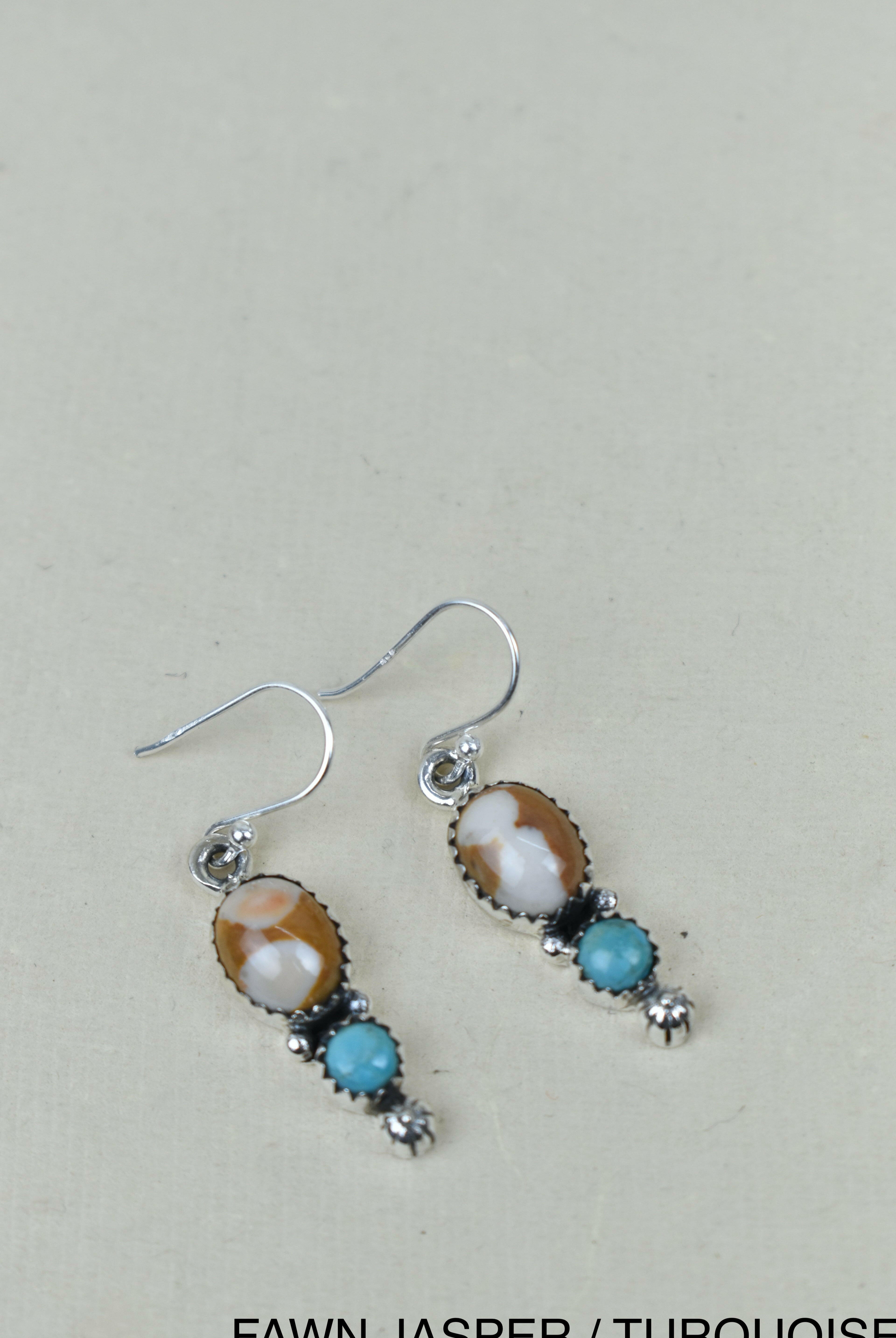 Anti Up Sterling Silver Earrings-Drop Earrings-Krush Kandy, Women's Online Fashion Boutique Located in Phoenix, Arizona (Scottsdale Area)
