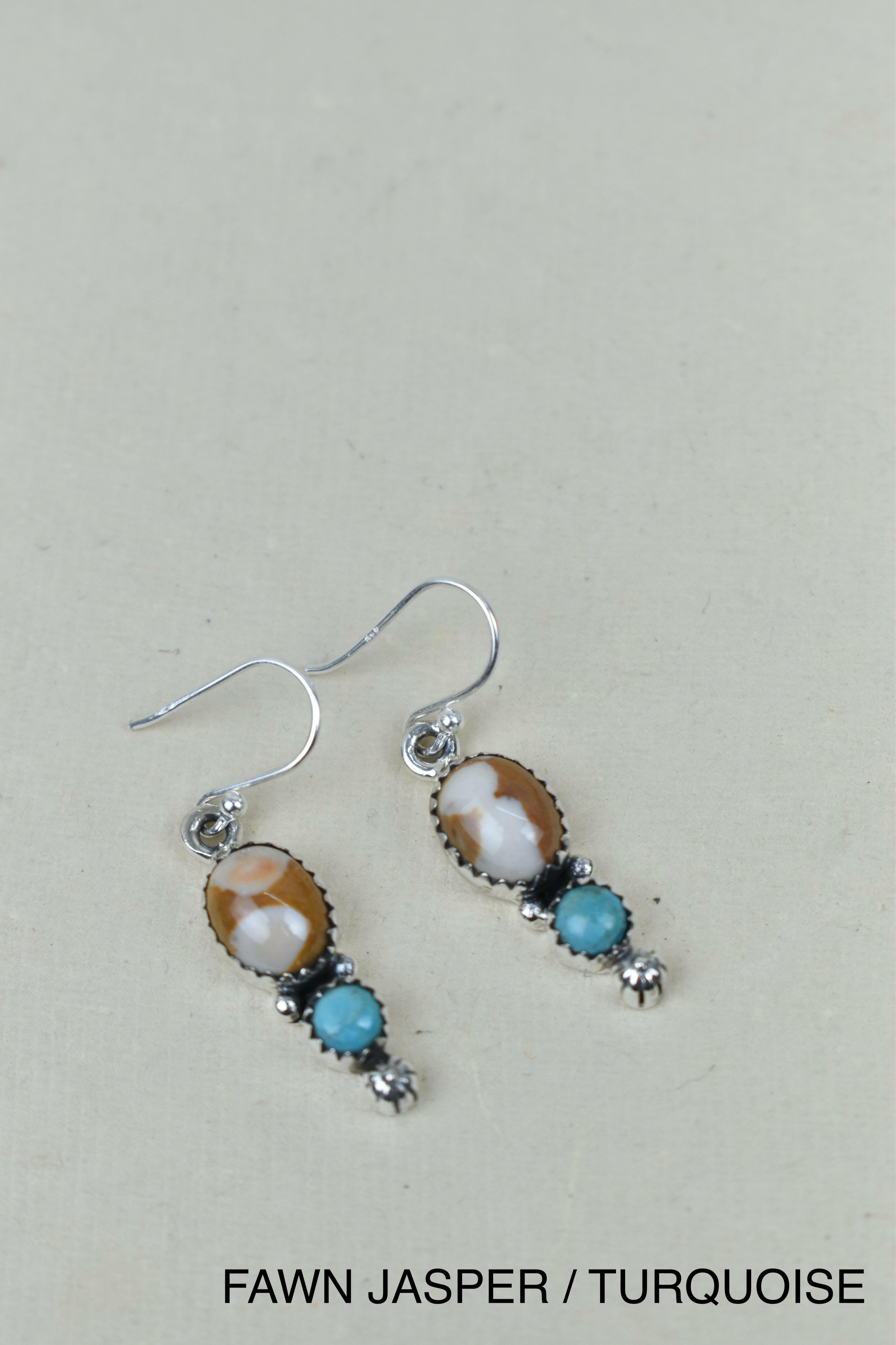 Anti Up Sterling Silver Earrings-Drop Earrings-Krush Kandy, Women's Online Fashion Boutique Located in Phoenix, Arizona (Scottsdale Area)
