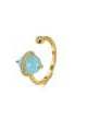 Natural Stone Geometric Trend Band Ring-Rings-Krush Kandy, Women's Online Fashion Boutique Located in Phoenix, Arizona (Scottsdale Area)