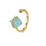 Natural Stone Geometric Trend Band Ring-Rings-Krush Kandy, Women's Online Fashion Boutique Located in Phoenix, Arizona (Scottsdale Area)