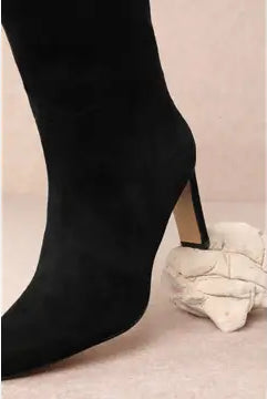 Brielle - Suede Stiletto Boot-Boots-Krush Kandy, Women's Online Fashion Boutique Located in Phoenix, Arizona (Scottsdale Area)