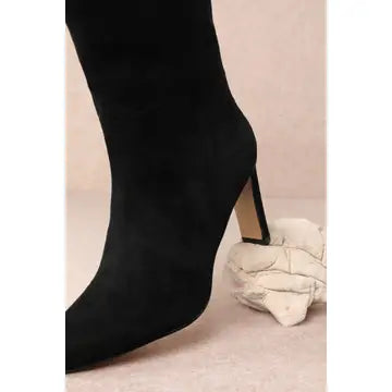 Brielle - Suede Stiletto Boot-Boots-Krush Kandy, Women's Online Fashion Boutique Located in Phoenix, Arizona (Scottsdale Area)