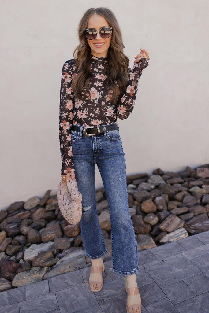 Kancan Bella Vista High-Rise Crop Flare Jeans-Jeans-Krush Kandy, Women's Online Fashion Boutique Located in Phoenix, Arizona (Scottsdale Area)