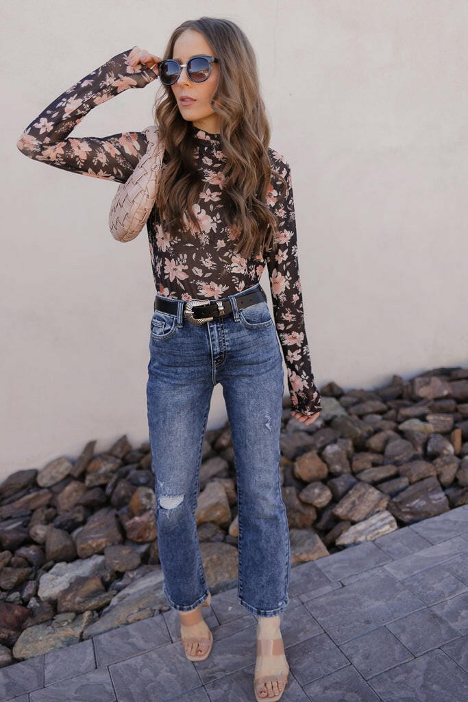 Kancan Bella Vista High-Rise Crop Flare Jeans-Jeans-Krush Kandy, Women's Online Fashion Boutique Located in Phoenix, Arizona (Scottsdale Area)