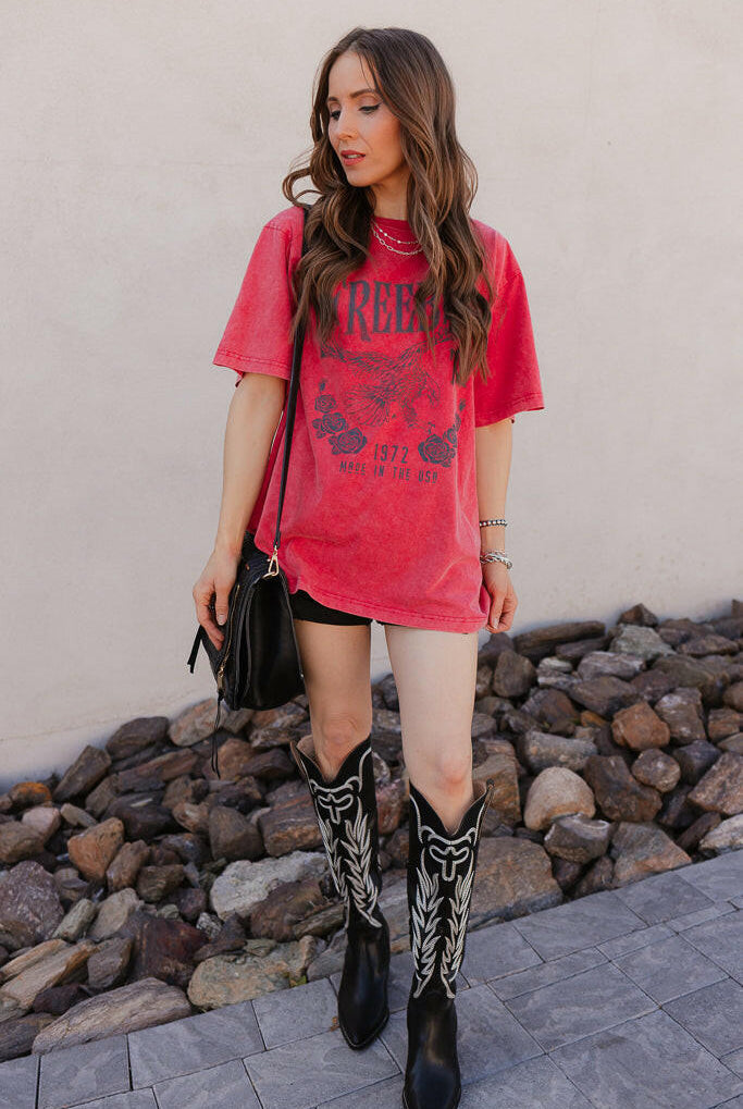 CELINA Embroidered Knee-High Boots-Shoes-Krush Kandy, Women's Online Fashion Boutique Located in Phoenix, Arizona (Scottsdale Area)