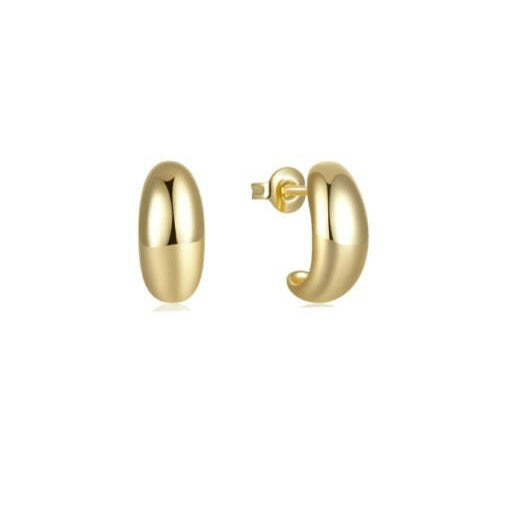 Sterling Geometric Minimalist Stud Earrings-Earrings-Krush Kandy, Women's Online Fashion Boutique Located in Phoenix, Arizona (Scottsdale Area)